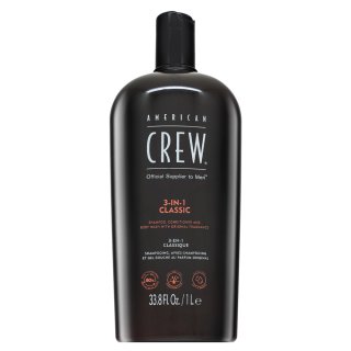 American Crew 3-in-1 šampon, kondicionér a sprchový gel pro každodenní použití 1000 ml