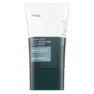 Anua Heartleaf Silky Moisture Sun Cream intenzivně hydratační denní krém SPF 50+ 50 ml
