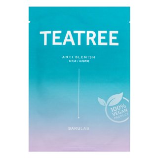 Barulab The Clean Vegan plátýnková maska Mask Tea Tree 23 g