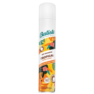 Batiste Dry Shampoo Coconut&Exotic Tropical suchý šampon pro všechny typy vlasů 350 ml