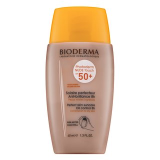 Levně Bioderma Photoderm Nude Touch Perfect Skin SPF 50+ Golden Colour mléko na opalování pro normální/smíšenou pleť 40 ml