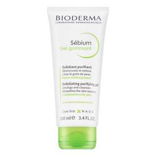 Bioderma Sébium Gel Gommant Exfoliating Purifying Gel peelingový gel pro aknózní pokožku 100 ml