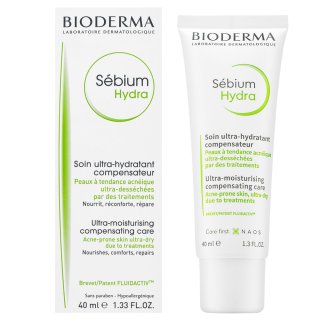 Bioderma Sébium Hydra Ultra-moisturising Compensating Care hydratační krém pro všechny typy pleti 40 ml