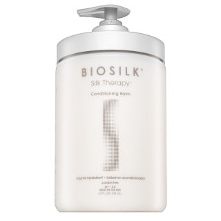 Levně BioSilk Silk Therapy Conditioning Balm uhlazující maska pro hebkost a lesk vlasů 739 ml