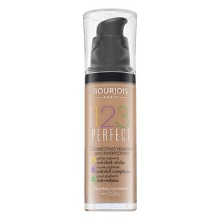 Bourjois 123 Perfect Foundation tekutý make-up proti nedokonalostem pleti 52 Vanilla 30 ml