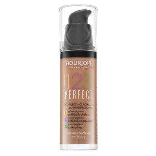 Levně Bourjois 123 Perfect Foundation tekutý make-up proti nedokonalostem pleti 57 Light Tan 30 ml