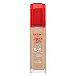 Levně Bourjois Healthy Mix Clean & Vegan Radiant Foundation tekutý make-up pro sjednocení barevného tónu pleti 51.2W Golden Vanilla 30 ml