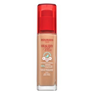 Levně Bourjois Healthy Mix Clean & Vegan Radiant Foundation tekutý make-up pro sjednocení barevného tónu pleti 55N Deep Beige 30 ml