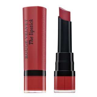 Levně Bourjois Rouge Velvet The Lipstick dlouhotrvající rtěnka pro matný efekt 04 Hip Hip Pink 2,4 g