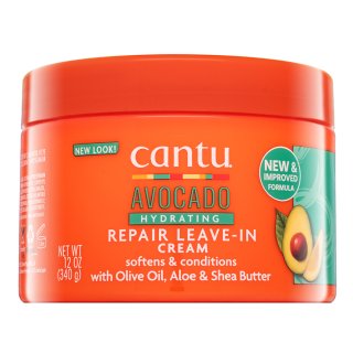 Cantu Avocado Hydrating Repair Leave-In Cream bezoplachový kondicionér s hydratačním účinkem 340 g