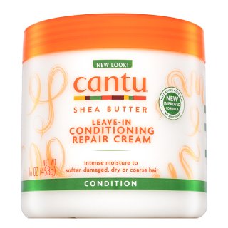 CANTU Shea Butter Leav-In Cond Cream bezoplachový kondicionér pro poškozené vlasy 453 g koupíte na Brasty.cz