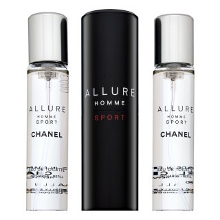 Levně Chanel Allure Homme Sport - Refillable toaletní voda pro muže 3 x 20 ml