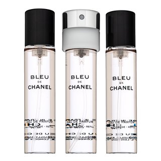 Chanel Bleu de Chanel - Refill parfémovaná voda pro muže 3 x 20 ml