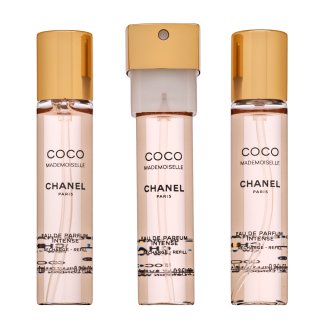 Chanel Coco Mademoiselle Intense - Twist and Spray parfémovaná voda pro ženy 3 x 7 ml