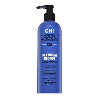 Levně CHI Color Illuminate Platinum Blonde Purple Shampoo rozjasňující šampon pro platinově blond a šedivé vlasy 355 ml
