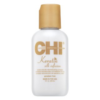 Levně CHI Keratin Silk Infusion vlasová kúra pro regeneraci, výživu a ochranu vlasů 59 ml