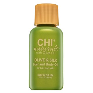 CHI Naturals with Olive Oil Olive & Silk Hair and Body Oil olej na vlasy i tělo 15 ml