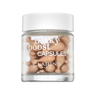 Clarins Milky Boost Capsules tekutý make-up pro sjednocenou a rozjasněnou pleť 02 30 x 0,2 ml