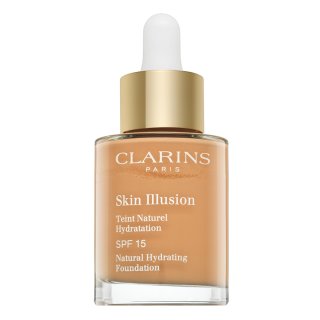 Clarins Skin Illusion Natural Hydrating Foundation tekutý make-up s hydratačním účinkem 107 Beige 30 ml