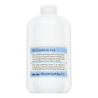 Davines Essential Haircare SU Hair & Body Wash šampon a sprchový gel 2v1 pro vlasy namáhané sluncem 500 ml