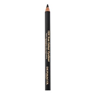 Dermacol 12H True Colour Eyeliner tužka na oči 8 Black 2 g