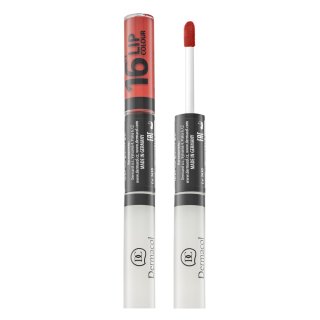 Levně Dermacol 16H Lip Colour dlouhotrvající dvoufázová barva a lesk na rty No. 34 7,1 ml