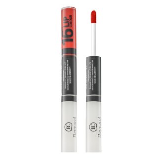 Levně Dermacol 16H Lip Colour dlouhotrvající dvoufázová barva a lesk na rty No. 36 7,1 ml