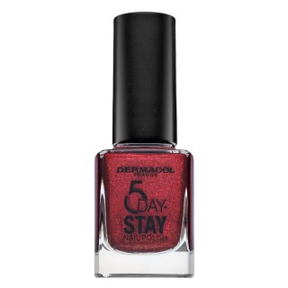 Dermacol 5 Day Stay Nail Polish lak na nehty 23 Drama Queen 11 ml