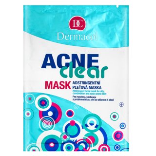 Dermacol ACNEclear vyživující maska Adstringent Facial Mask 2 x 8 g