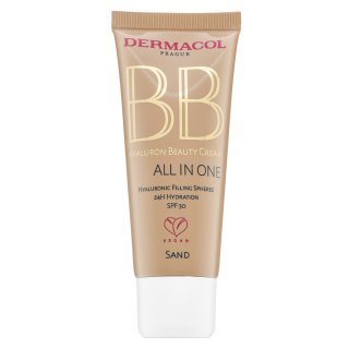 Dermacol All in One Hyaluron Beauty Cream BB krém s hydratačním účinkem 01 Sand 30 ml