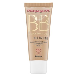 Levně Dermacol All in One Hyaluron Beauty Cream BB krém s hydratačním účinkem 02 Bronze 30 ml
