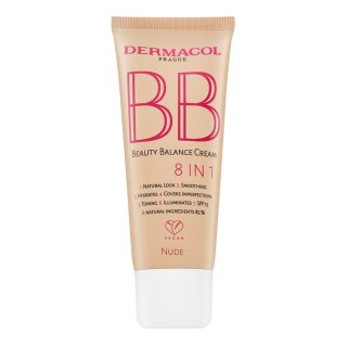 Dermacol BB Beauty Balance Cream 8in1 BB krém pro sjednocenou a rozjasněnou pleť Nude 30 ml