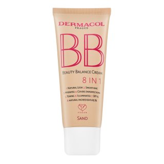 Levně Dermacol BB Beauty Balance Cream 8in1 BB krém pro sjednocenou a rozjasněnou pleť Sand 30 ml