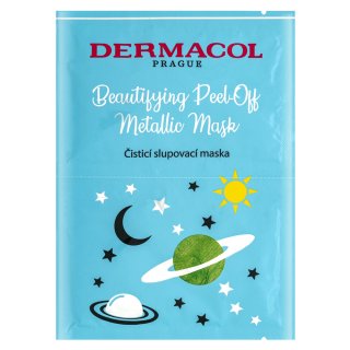 Levně Dermacol čistící maska Beautifying Peel-Off Metalic Mask 15 ml