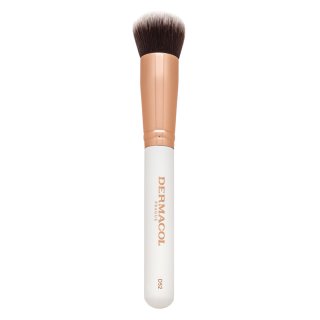 Dermacol Foundation & Powder Brush štětec na make-up a pudr D52 Rose Gold