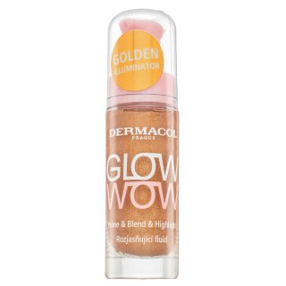 Dermacol Glow Wow Prime & Blend & Highlight zkrášlující fluid pro sjednocenou a rozjasněnou pleť 20 ml