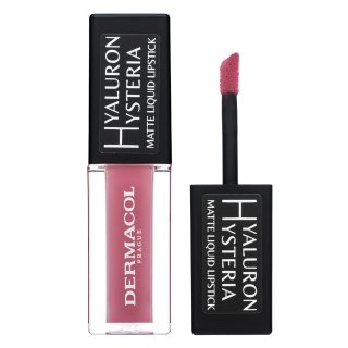 Dermacol Hyaluron Hysteria Matte Liquid Lipstick tekutá rtěnka s matujícím účinkem No.01 4,5 ml