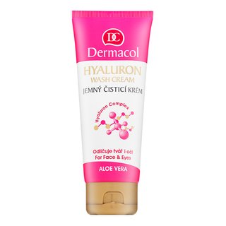 Dermacol Hyaluron Wash Cream Aloe Vera čistící balzám 100 ml