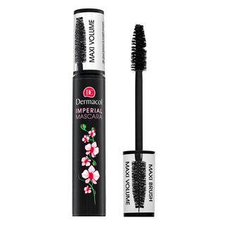 Dermacol Imperial Mascara řasenka pro prodloužení řas a objem Black 13 ml