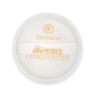 Levně Dermacol Invisible Fixing Powder transparentní pudr White 13 g