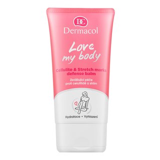 Levně Dermacol Love My Body Cellulite & Stretch Marks Defense Balm liftingový zpevňující krém proti striím 150 ml