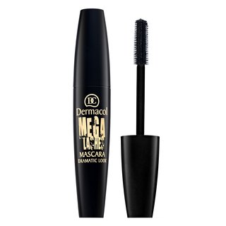 Levně Dermacol Mega Lashes Mascara Dramatic Look řasenka pro prodloužení řas a objem Black 13 ml