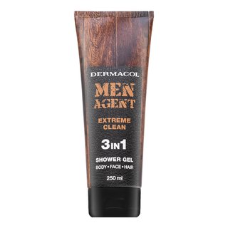 Levně Dermacol Men Agent Extreme Clean 3in1 Shower Gel sprchový gel pro muže 250 ml