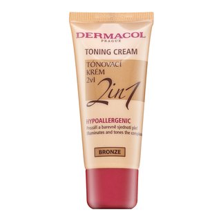Levně Dermacol Toning Cream 2in1 dlouhotrvající make-up Bronze 30 ml