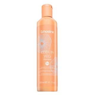 Echosline Keratin veg Shampoo vyživující šampon pro obnovu a posílení vlasů s aminokyselinami 300 ml