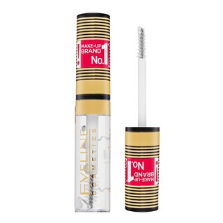 Eveline Brow & Go! Eyebrow Mascara gel pro úpravu obočí Transparent 6 ml