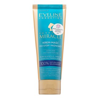 Levně Eveline Egyptian Miracle Foot & Nail Cream-Ointment vyživující krém na nohy 50 ml