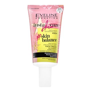 Levně Eveline Insta Skin Care Skin Balance Mattifying And Detoxifying Face Cream detoxikační krém pro problematickou pleť 50 ml