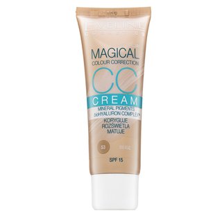 Eveline Magical Colour Correction CC Cream SPF15 CC krém proti nedokonalostem pleti 53 Beige 30 ml
