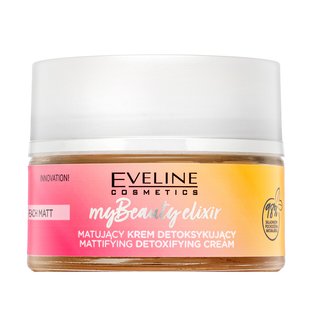 Levně Eveline My Beauty Elixir Mattifying and Detoxifying Face Cream Peach Matt detoxikační krém pro mastnou pleť 50 ml